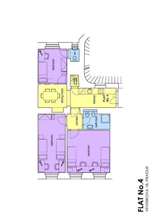 Letna Apartments Прага Екстер'єр фото
